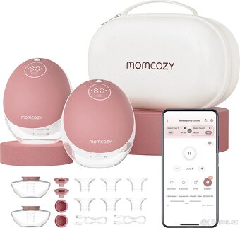 Prodám odsávačku mléka Momcozy Mobile Flow™ Hands-Free - 3