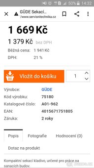 Sekací kladivo Güde 10 Pro 75180 - 3