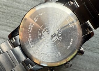 Citizen Eco-Drive Chronograph – safírové sklíčko, rádiově ří - 3