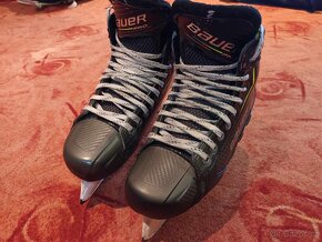 Brankářské brusle Bauer PRO, vel.6.5 (délka) a Fit 1 (šířka) - 3