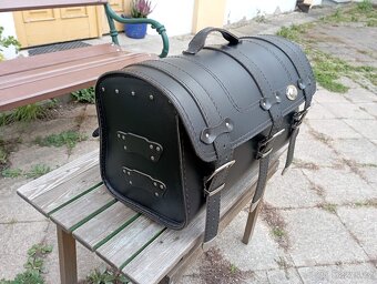 Kožený moto kufr - 3