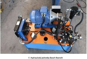 4-sloupový hydraulický lis, lisovací síla 250 tun - 3