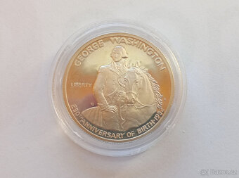 Americký stříbrný půldolar – George Washington - 3