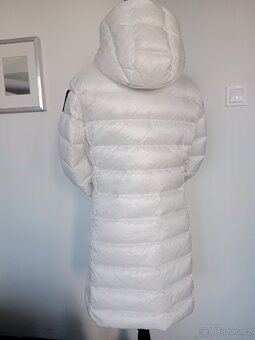 Blauer vysoce luxusní zimní péřový kabát - 3