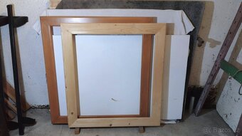 Dřevěné rámy na obrazy – 18 kusů, různé velikosti - 3