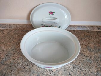 Zapékací mísa/dóza oválná, 25,2x20x10 cm, - 3