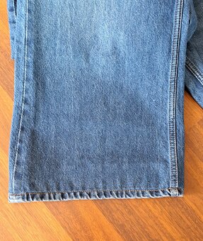 Džíny rifle Bershka - široké nohavice, vel. 44 zkrácené - 3