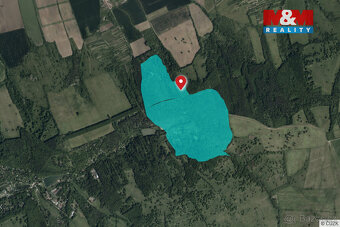 Prodej lesa, 845297 m², Kněždub - 3