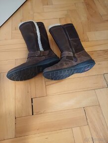 Dětské kožené kozačky zn. BAMA - 3