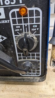Transformátorová svářečka Gude 185F - 3
