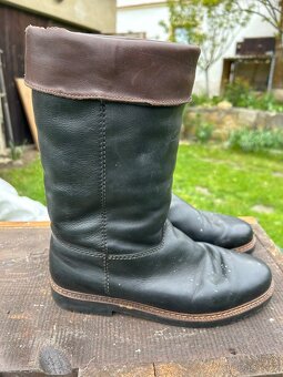 Kožené vysoké boty - 3