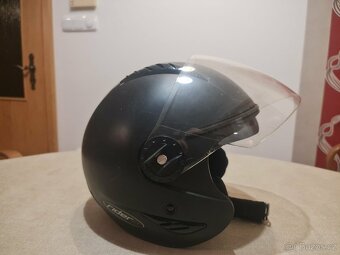 Otevřená helma na motorku Ridero, XL - 3