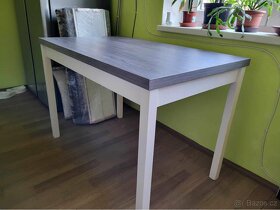 Zánovní Kuchyňská Rohová lavice + stůl + židle - Denis - 3