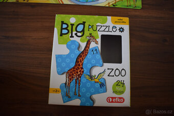 Malovací Big puzzle Zoo 24 dílků (Efko) - 3