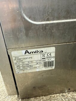 Gastro myčka na nádobí a sklenice Amika 4XDBP - plně funkční - 3
