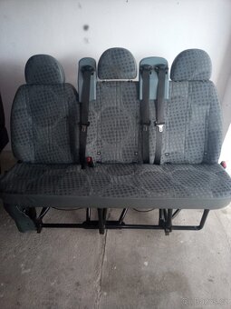 PRODÁM TROJSEDAČKY S PÁSY FORD TRANSIT - 3