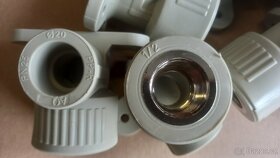 PPR nástěnné koleno 20x1/2" (nástěnka) Nové - 3