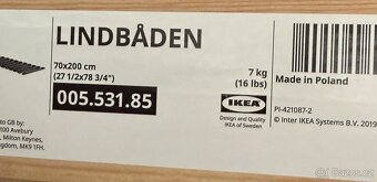 Matrace, rám postele IKEA 140x200 - 3