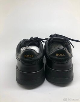 Jak nové celo kožené boty HUGO BOSS tenisky v.43 - 3