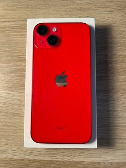 Apple iPhone 14 128GB červená - KONDICE BATERIE 98% - 3