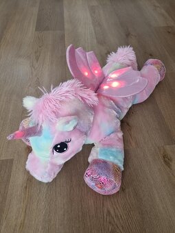 Plyšový jednorožec 60cm - svítí a hraje - 3