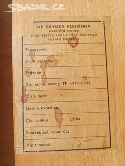 Jidelni rozkladaci stul a zidle HALABALA - 3