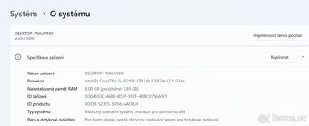 Dell Vostro 3490,i5-10210U,Win 11,SSD 1TB,RAM 8GB,displej 14 - 3