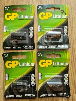 Baterie GP CR123A, 3V - 3