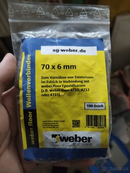 Weber sešívačka dvousložkový epoxid - 3