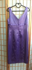 40/42, Satenove pouzdrove plesove/společenské saty - 3