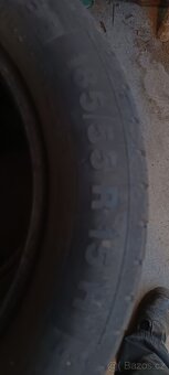 Prodám letní Gumy Continental 185/55 R15 - 3