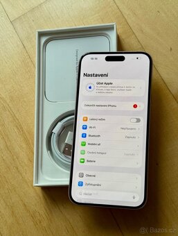 iPhone 15 Pink BATERIE 100% TOP - 3