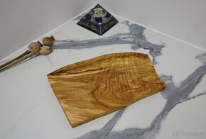 Olivové prkénko nepravidelné 290 x 150 x 21 mm - 3