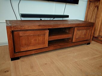 TV stolek z masivního dřeva - 3