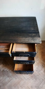 Starožitný americký psací stůl - 3