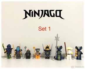 Figurky Ninjago (24ks) typ lego 1 - nove, nehrane - 3