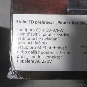 STARÝ CD PŘEHRÁVAŘ PIRÁTI Z KARIBIKU - 3