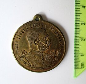 Pamätná medaila – Franz Josef I. – Rakúsko Uhorsko – 1900 - 3