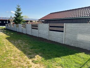 Betonový plot - 3