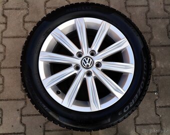 Alu kola originál Volkswagen Touran II 5x112 R17 Stockholm - 3