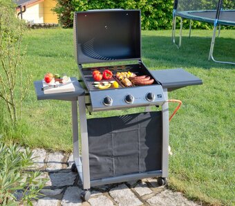 Plynový gril G21 Texas BBQ 3 hořáky + zdarma redukční ventil - 3