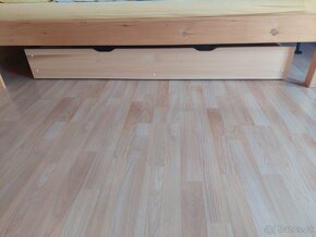 Domestav úložný prostor výsuvný tříčtvrteční 90 cm smrk - 3