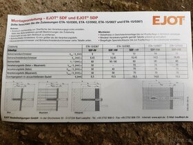 fasádní hmoždinka EJOT SDF-KB 10H x 8O V - 3