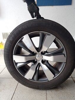 Alu kola Peugeot, letní pneu Continental 195/ 60 R16 H XL - 3