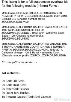 Moto Guzzi 1100 California, Bellagio 940 - 3