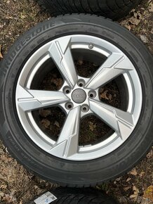 Prodám alu Audi 5x112 r18 zimní pneu 235/55/18 - 3
