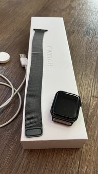 Apple WATCH 6 40mm SPACE GRAY ALUMINUM Case+řemínek MILANESE - 3