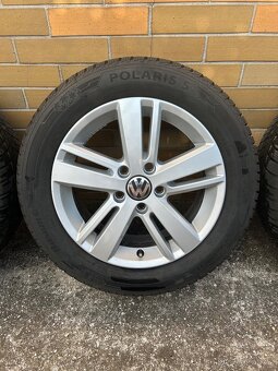 VW Alu disky + zimní pneu, 5x112, 205/55 R16 - 3