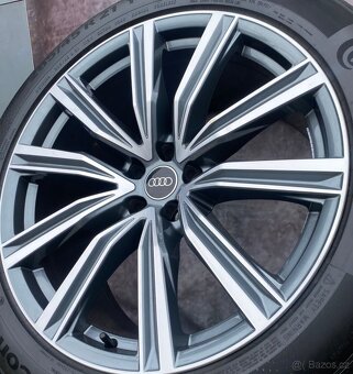 Zánovní Alu kola 5x112 Audi A8,SQ8 285/45/21 DOT24 - 3