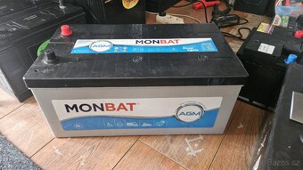 Nový trakční akumulátor Monbat AGM 205Ah - 8.200kč - 3
